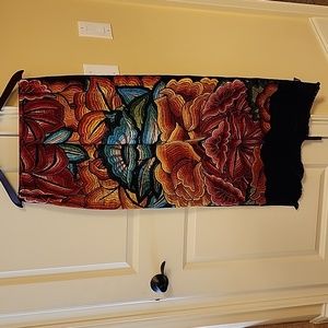 100% Silk Scarf by Pineda Covalin Mexico